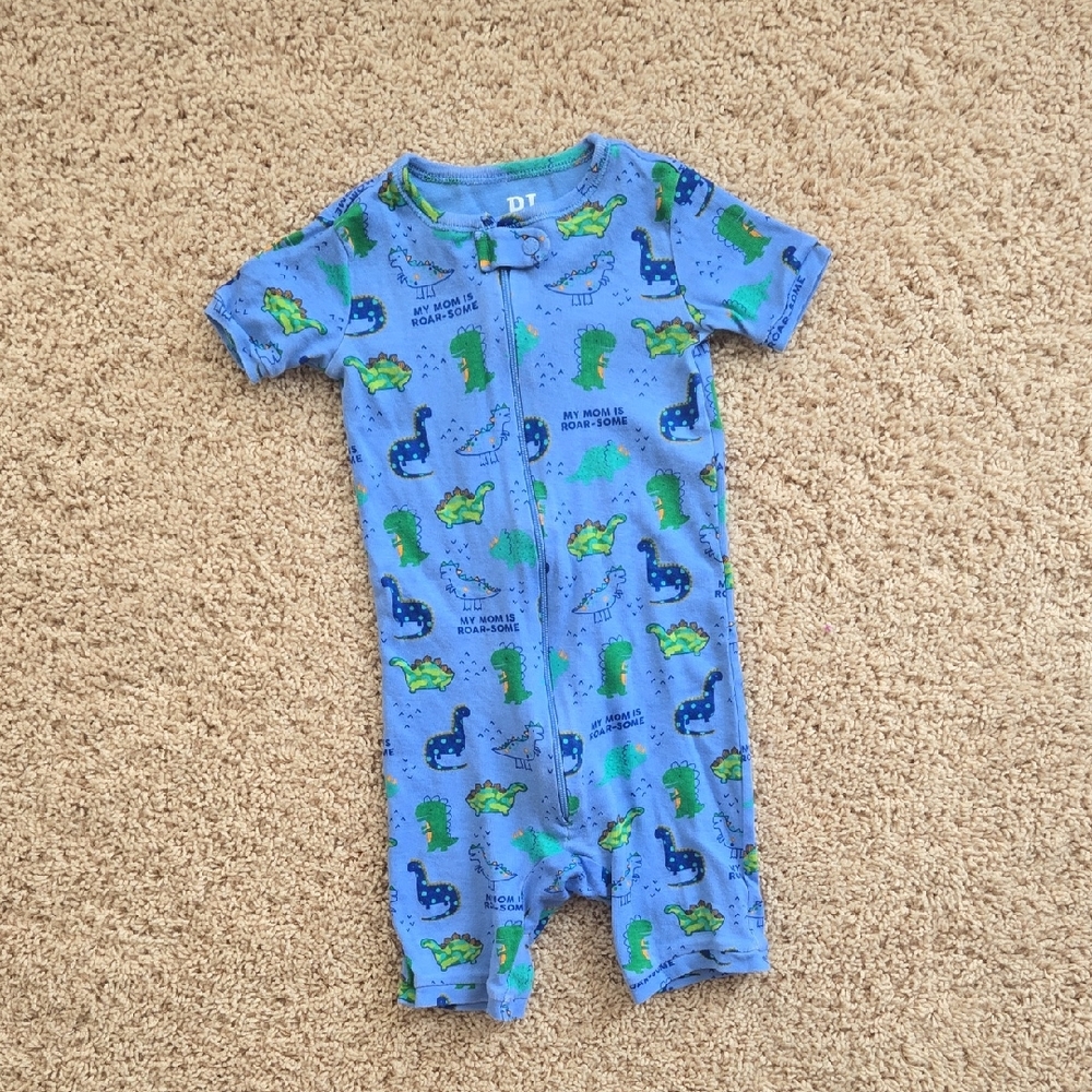 Place Blue and Green Dinosaur Bodysuit